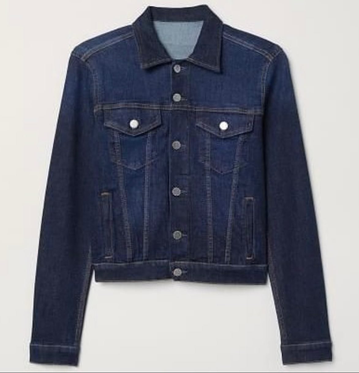 Jeans Jacket (Blue & Black) - Image 2